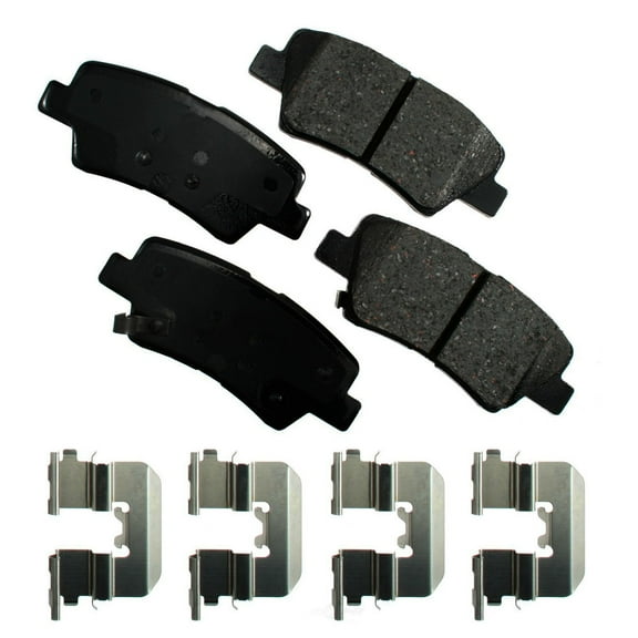 Disc Brake Pad Set Fits select: 2009-2015 HYUNDAI SONATA, 2011-2015 KIA OPTIMA