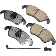 Disc Brake Pad Set Fits select 2009-2016 AUDI A4, 2008-2017 AUDI A5