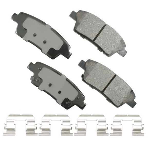 Disc Brake Pad Set Fits select: 2009-2016 HYUNDAI GENESIS, 2017 GENESIS G80