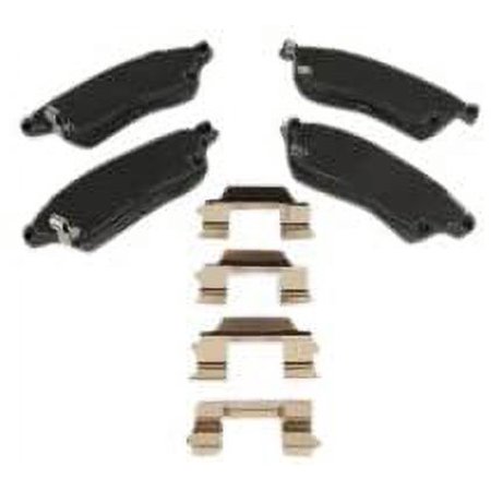 Disc Brake Pad Set Fits select: 2009-2017 CHEVROLET TRAVERSE, 2007-2016 GMC ACADIA