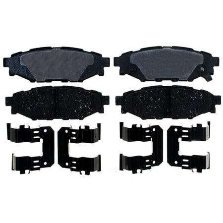 Disc Brake Pad Set Fits select: 2009-2018 SUBARU FORESTER, 2016-2021 SUBARU CROSSTREK