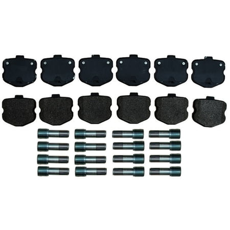 Disc Brake Pad Set Fits select: 2010-2013 CHEVROLET CORVETTE GRAND SPORT, 2006-2009 CHEVROLET CORVETTE Z06