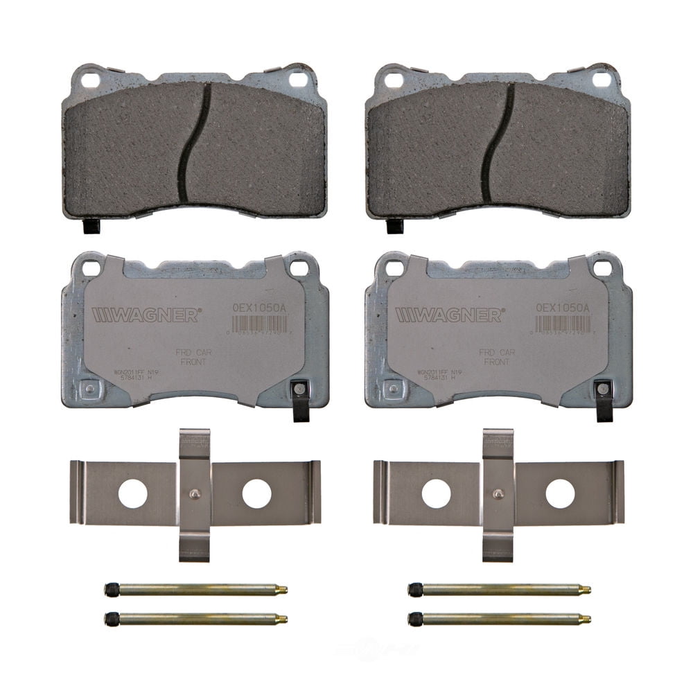 Disc Brake Pad Set Fits select: 2011-2012 FORD MUSTANG GT, 2007-2010 FORD MUSTANG SHELBY GT500