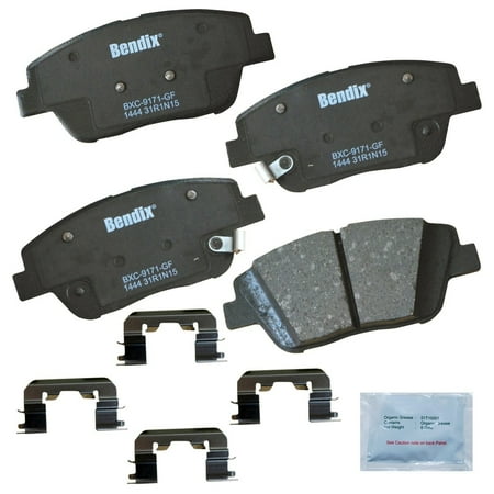 Disc Brake Pad Set Fits select: 2011-2014 HYUNDAI SONATA, 2011-2014 KIA OPTIMA
