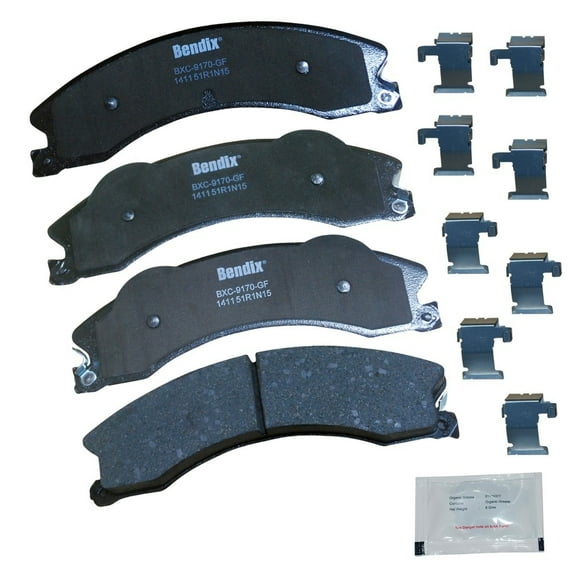 Disc Brake Pad Set Fits select: 2011-2015,2019-2020 CHEVROLET SILVERADO