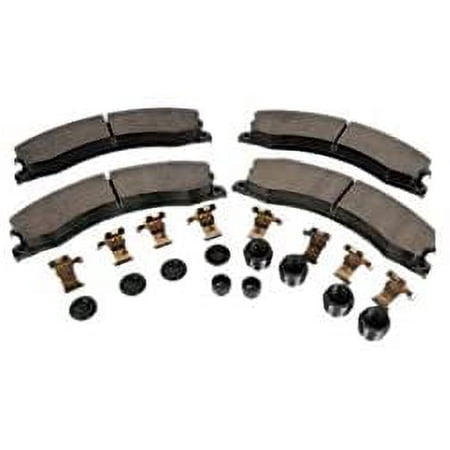 Disc Brake Pad Set Fits select: 2011-2015 CHEVROLET SILVERADO, 2011-2015 GMC SIERRA