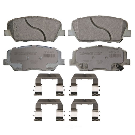 Disc Brake Pad Set Fits select: 2011-2015 KIA OPTIMA, 2010-2014 HYUNDAI GENESIS COUPE 2.0T