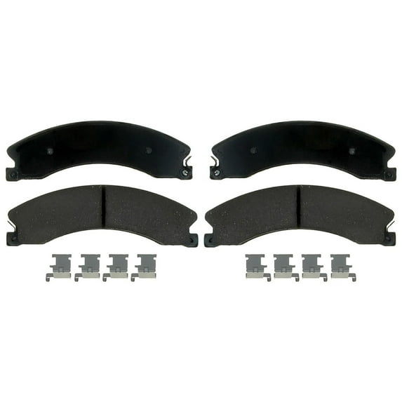 Disc Brake Pad Set Fits select: 2011-2019 CHEVROLET SILVERADO, 2011-2019 GMC SIERRA