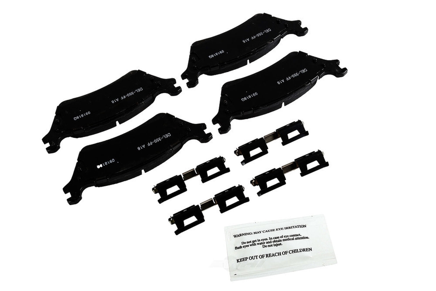 Disc Brake Pad Set Fits select: 2012-2016,2018-2019 FORD F150