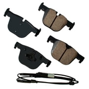 Disc Brake Pad Set Fits select 2012-2016 BMW 328, 2017-2018 BMW 330