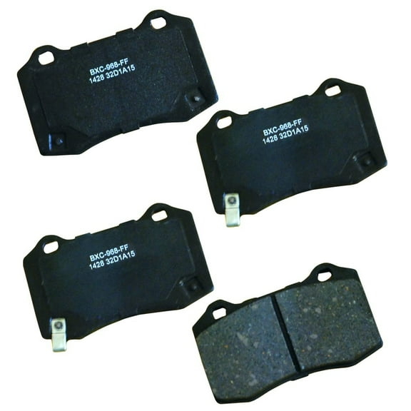 Disc Brake Pad Set Fits select: 2012-2016 TESLA MODEL S, 2011-2014 HYUNDAI GENESIS COUPE 3.8L