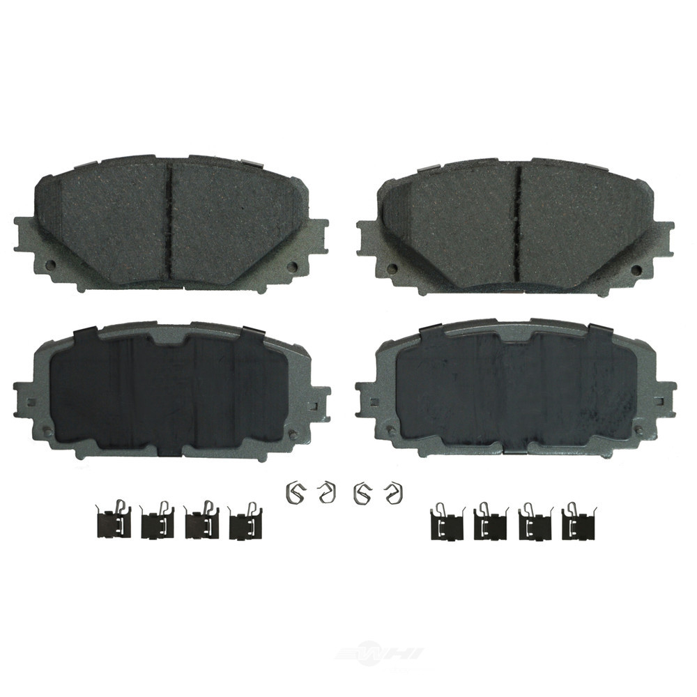 Disc Brake Pad Set Fits select: 2012-2016 TOYOTA YARIS, 2017-2018 TOYOTA YARIS L/LE/SE