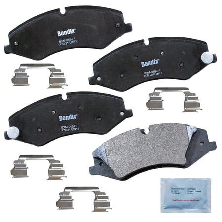 Disc Brake Pad Set Fits select: 2012-2017 LAND ROVER RANGE ROVER SPORT, 2010-2016 LAND ROVER LR4