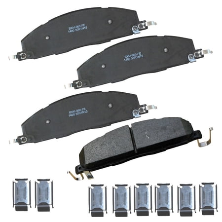 Disc Brake Pad Set Fits select: 2012 DODGE RAM 1500, 2013-2018 RAM 2500