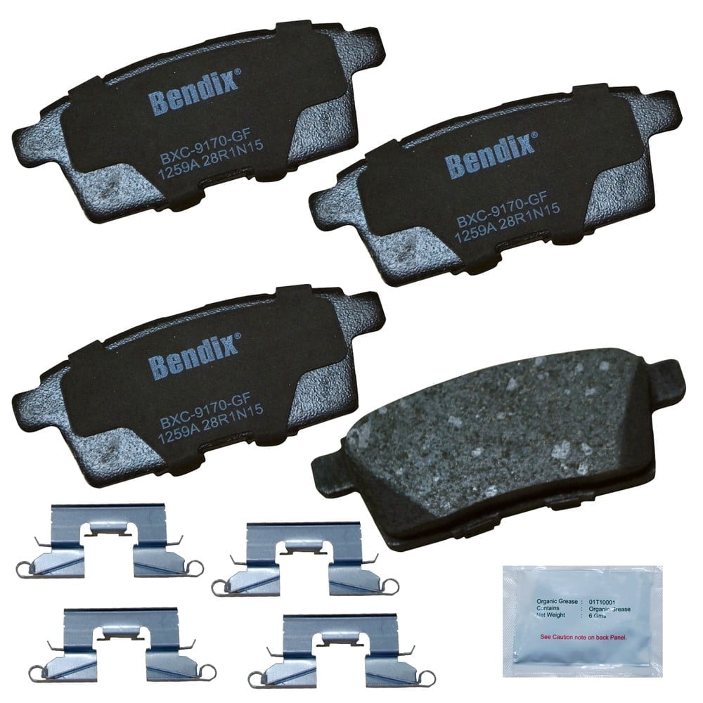 Disc Brake Pad Set Fits select: 2012 MAZDA CX-9