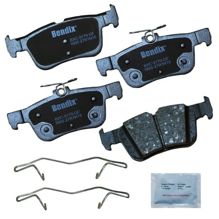 Disc Brake Pad Set Fits select: 2013-2014 FORD FUSION, 2015 FORD FUSION SE
