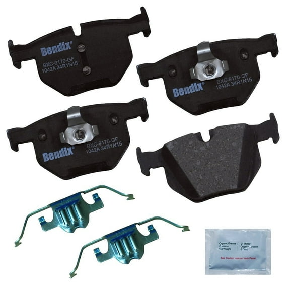 Disc Brake Pad Set Fits select: 2013-2015,2018 BMW X5 XDRIVE35I