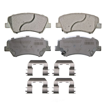 Disc Brake Pad Set Fits select: 2013-2015 HYUNDAI ELANTRA, 2012-2015 HYUNDAI VELOSTER