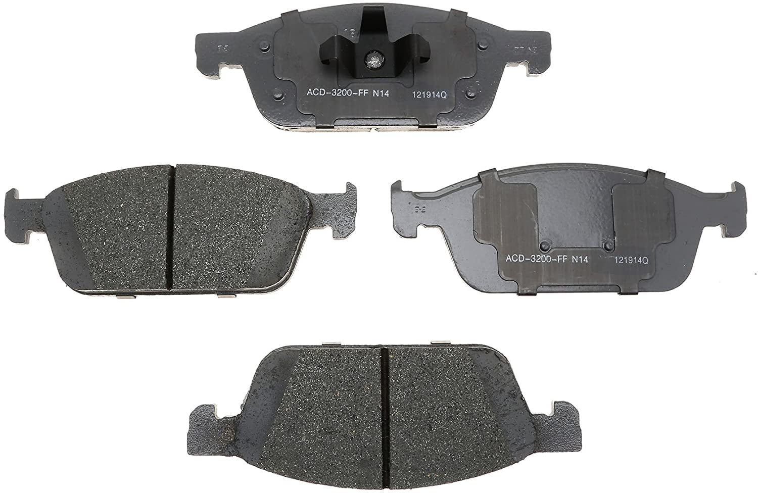 Disc Brake Pad Set Fits select 20132017 FORD ESCAPE, 20142023 FORD