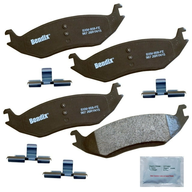 Disc Brake Pad Set Fits select: 2013-2018 RAM 1500, 2007-2012 DODGE RAM 1500