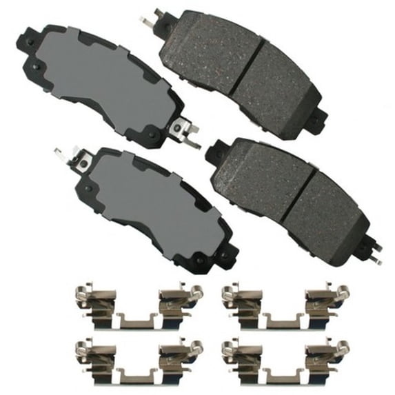 Disc Brake Pad Set Fits select: 2013-2023 NISSAN ALTIMA, 2014-2017 NISSAN LEAF
