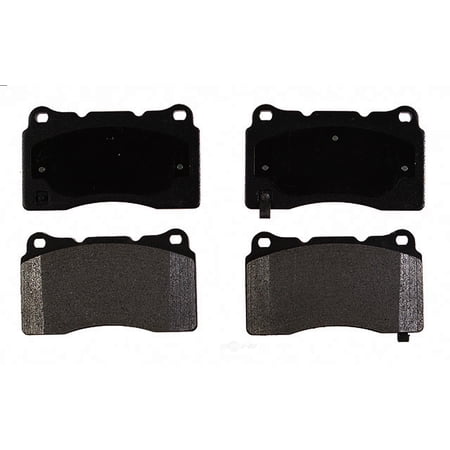 Disc Brake Pad Set Fits select: 2013 FORD MUSTANG, 2012-2021 TESLA MODEL S