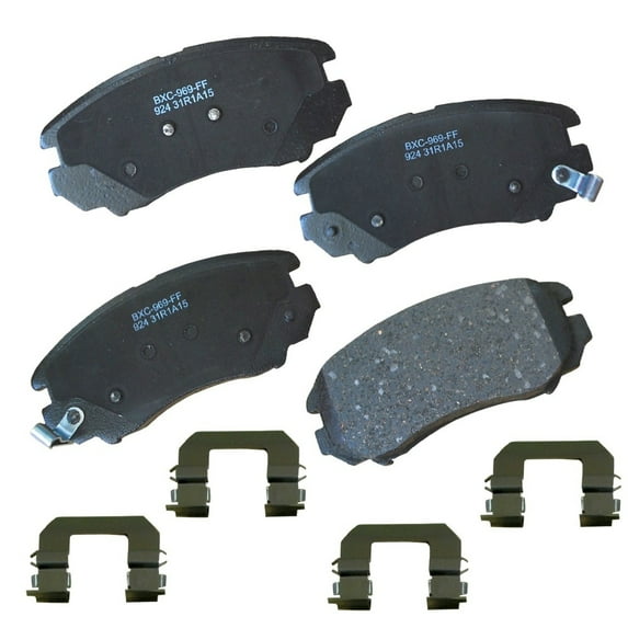 Disc Brake Pad Set Fits select: 2013 KIA SOUL, 2003-2010 HYUNDAI SONATA
