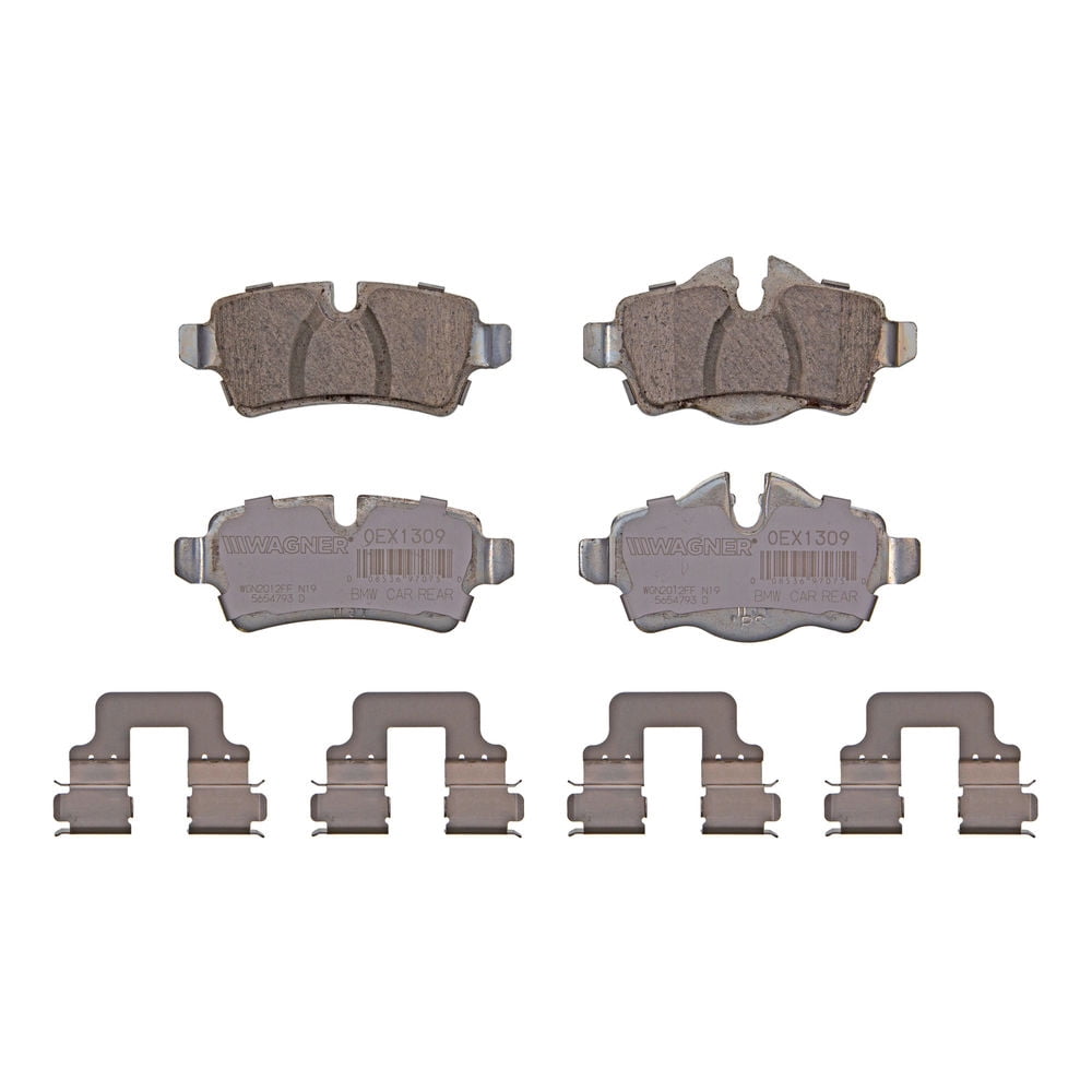 Disc Brake Pad Set Fits select: 2013 MINI COOPER ROADSTER, 2009-2012 MINI COOPER