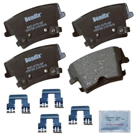 Disc Brake Pad Set Fits select: 2014-2015 CHRYSLER 300C, 2016-2018 CHRYSLER 300