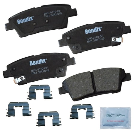 Disc Brake Pad Set Fits select: 2014-2016 HYUNDAI GENESIS, 2012 HYUNDAI GENESIS 3.8L