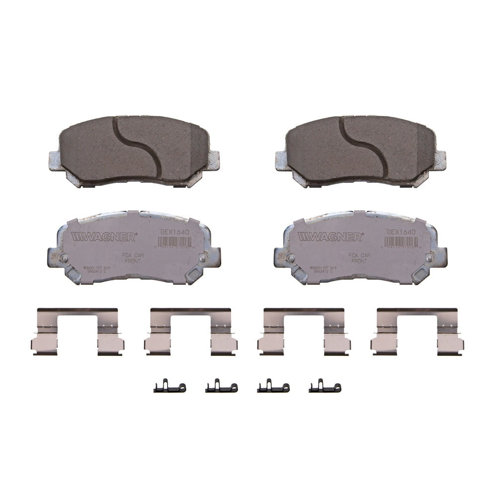 Disc Brake Pad Set Fits select: 2014-2016 JEEP CHEROKEE, 2013-2016 DODGE DART