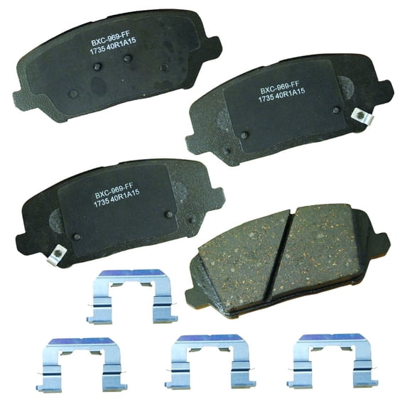 Disc Brake Pad Set Fits select: 2014-2016 KIA FORTE