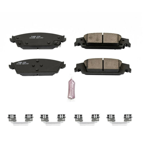 Disc Brake Pad Set Fits select: 2014-2018 CHEVROLET SILVERADO, 2014-2018 GMC SIERRA