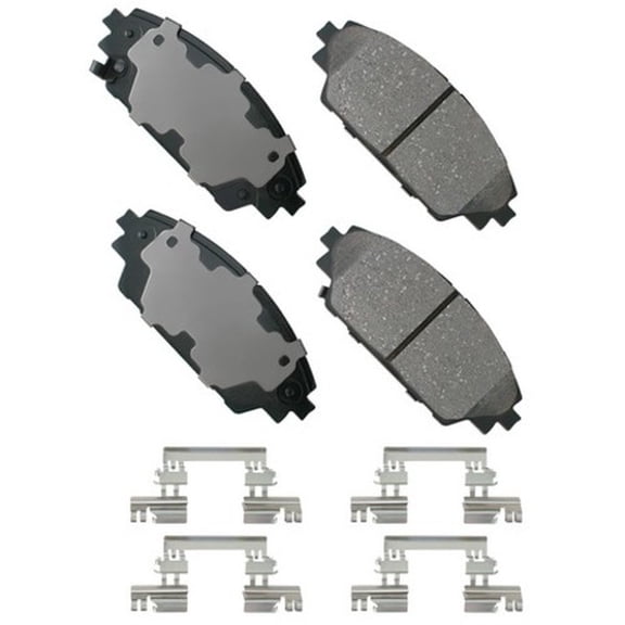 Disc Brake Pad Set Fits select: 2014-2018 MAZDA 3, 2016-2021 MAZDA CX-3