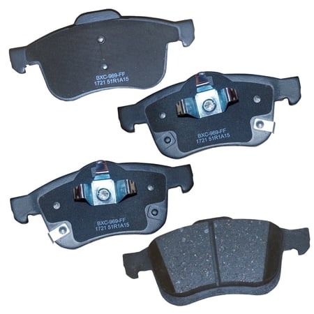 Disc Brake Pad Set Fits select: 2014-2019 FIAT 500L
