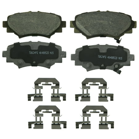 Disc Brake Pad Set Fits select: 2014-2019 MAZDA 3