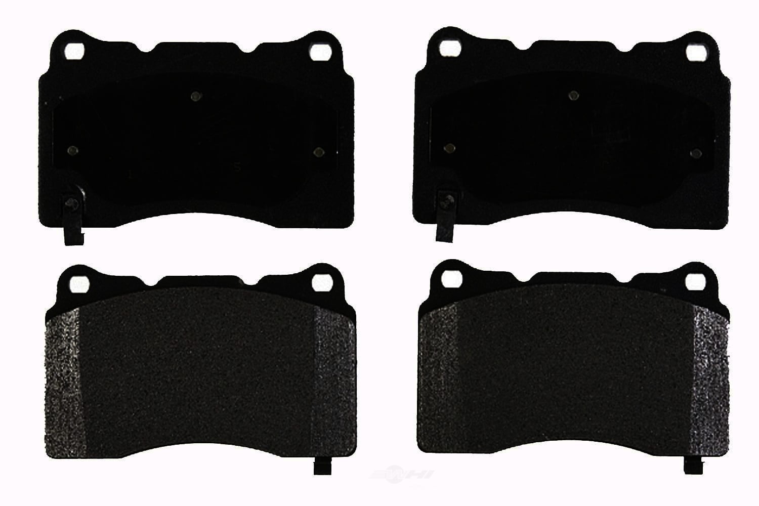Disc Brake Pad Set Fits select: 2014 FORD MUSTANG, 2016-2020 CHEVROLET CAMARO