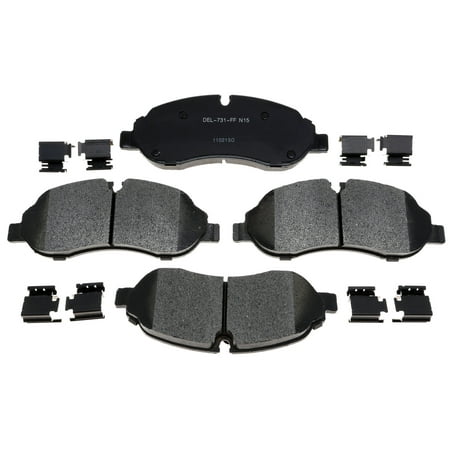 Disc Brake Pad Set Fits select: 2015-2023 FORD TRANSIT