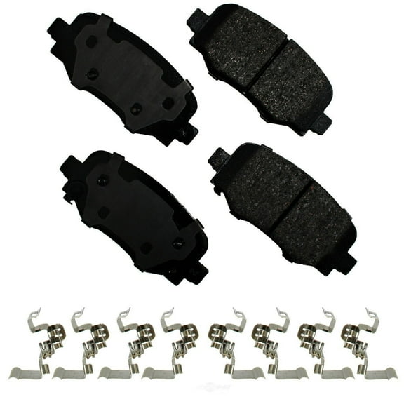 Disc Brake Pad Set Fits select: 2015-2023 JEEP RENEGADE, 2016-2020 FIAT 500X