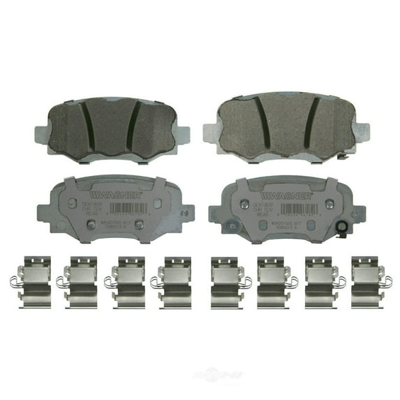 Disc Brake Pad Set Fits select: 2015-2023 JEEP RENEGADE, 2016-2020 FIAT 500X