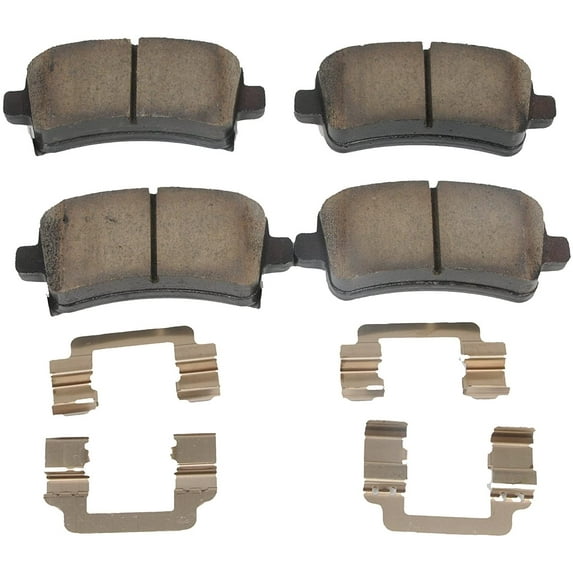 Disc Brake Pad Set Fits select: 2015 CHEVROLET MALIBU 1LT, 2013 BUICK LACROSSE TOURING