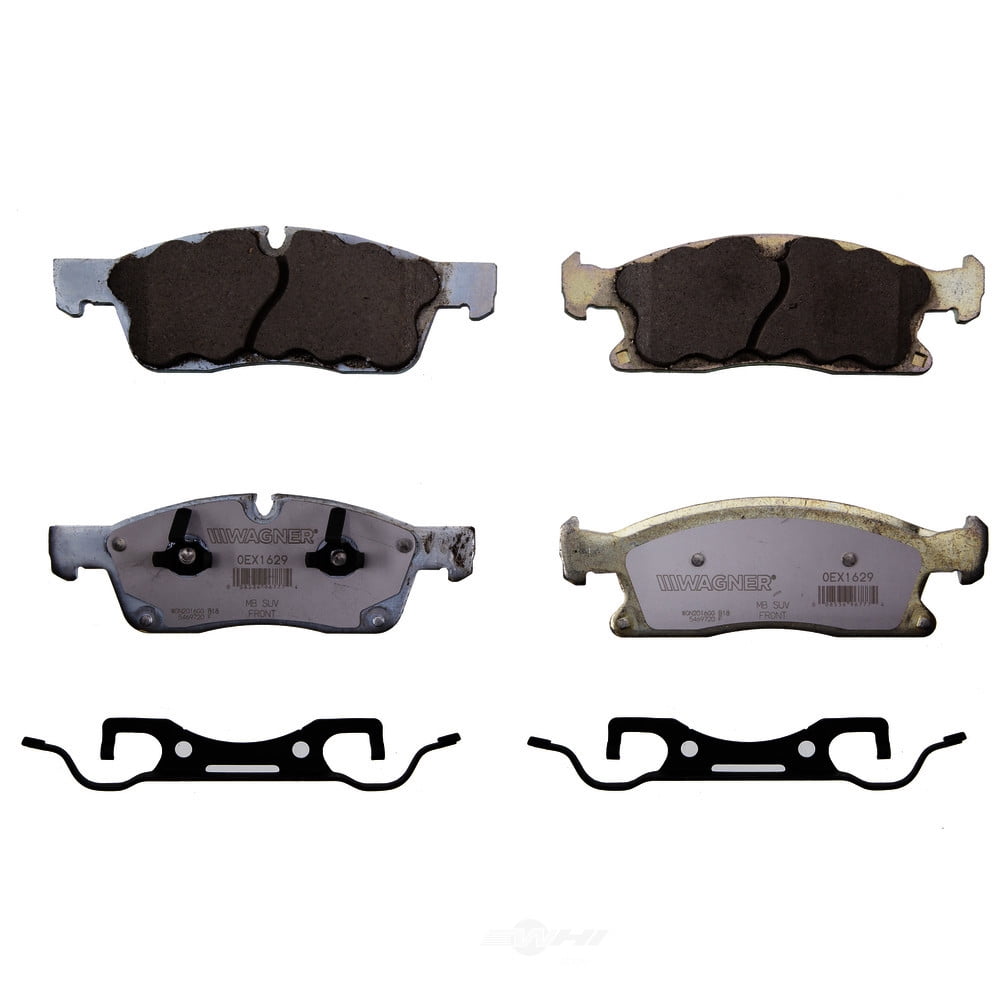 Disc Brake Pad Set Fits select: 2016-2018 MERCEDES-BENZ GLE, 2012-2015 MERCEDES-BENZ ML