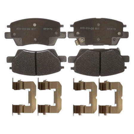 Disc Brake Pad Set Fits select: 2016-2019 CHEVROLET CRUZE, 2016-2019 CHEVROLET VOLT