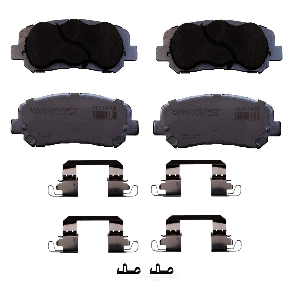 Disc Brake Pad Set Fits select: 2016-2019 JEEP CHEROKEE, 2015-2017 CHRYSLER 200