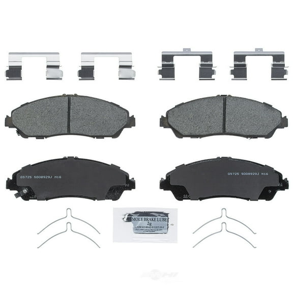 Disc Brake Pad Set Fits select: 2016-2022 HONDA PILOT, 2014-2020 ACURA MDX