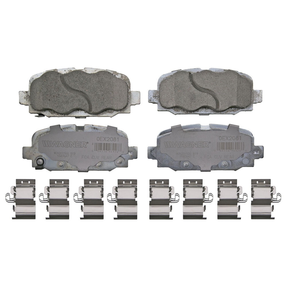 Disc Brake Pad Set Fits select: 2017-2021 JEEP COMPASS