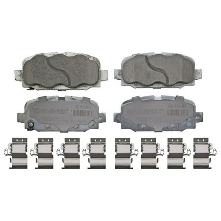 Disc Brake Pad Set Fits select: 2017-2021 JEEP COMPASS