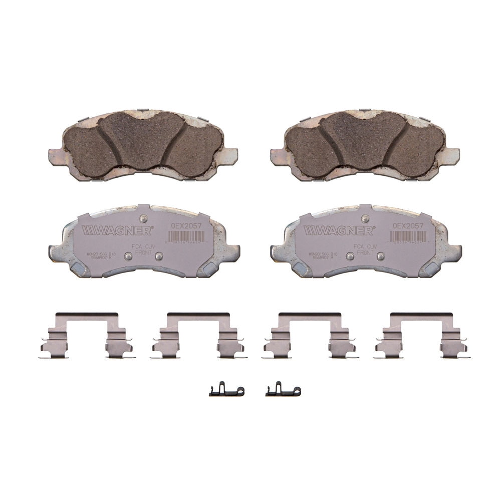 Disc Brake Pad Set Fits select: 2017 JEEP COMPASS