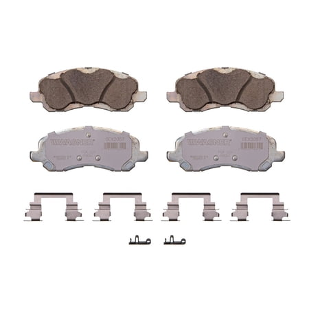 Disc Brake Pad Set Fits select: 2017 JEEP COMPASS