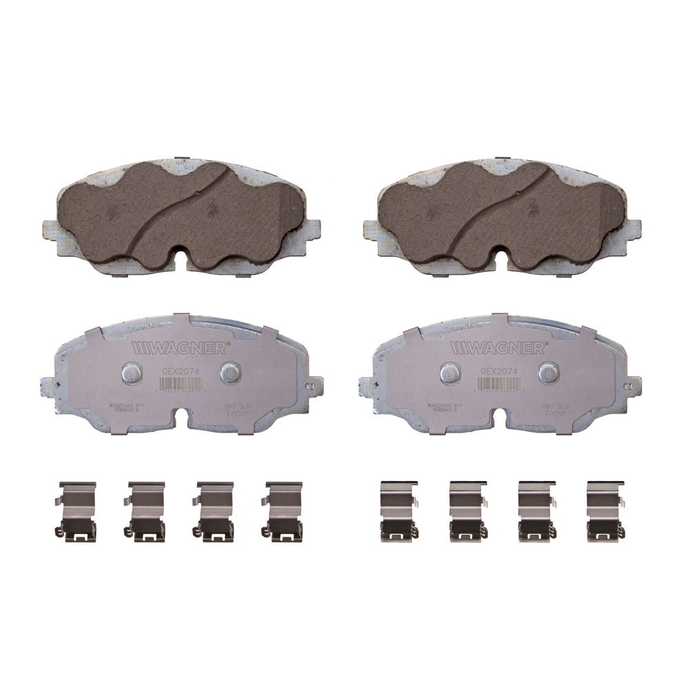 Disc Brake Pad Set Fits select: 2018-2022 VOLKSWAGEN ATLAS, 2020-2022 VOLKSWAGEN ATLAS CROSS SPORT